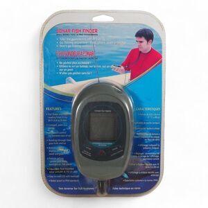 TriLeaf Portable Compact Sonar Fish Finder 2.5-80 Feet Depth‎ DF46